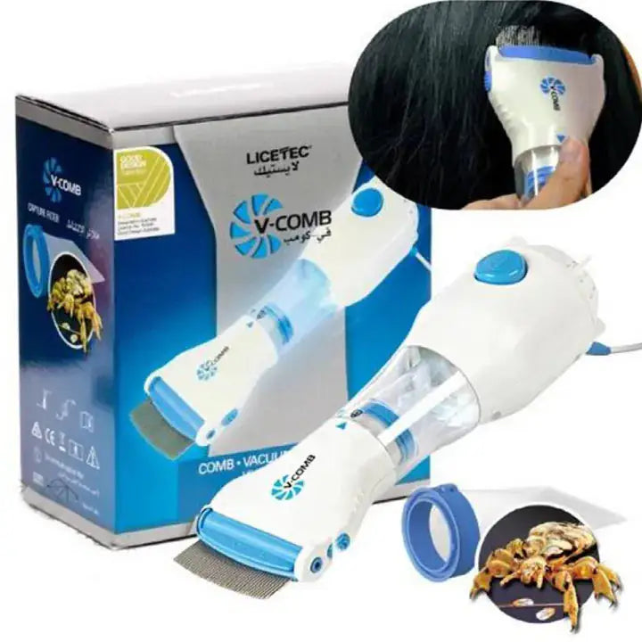 V Comb Electronic Head Lice Removal Machine