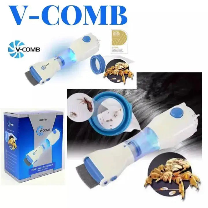 V Comb Electronic Head Lice Removal Machine