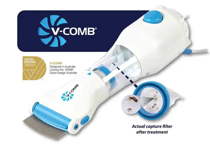V Comb Electronic Head Lice Removal Machine
